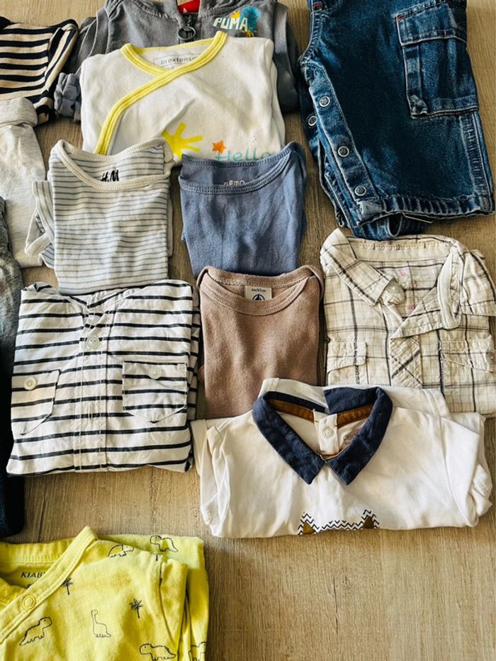 Lot de vêtements automne hiver bébé garçon multiples marques - photo numéro 3