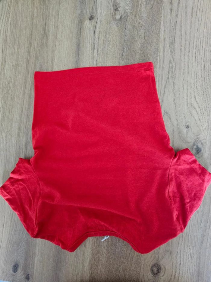 Teee shirt rouge xxs fille adolescente femme - photo numéro 2