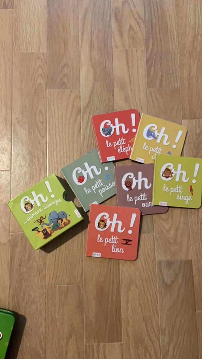 Mini livres « Oh les animaux sauvages » Fleurus éditions