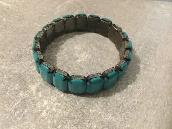 Bracelet vert émeraude