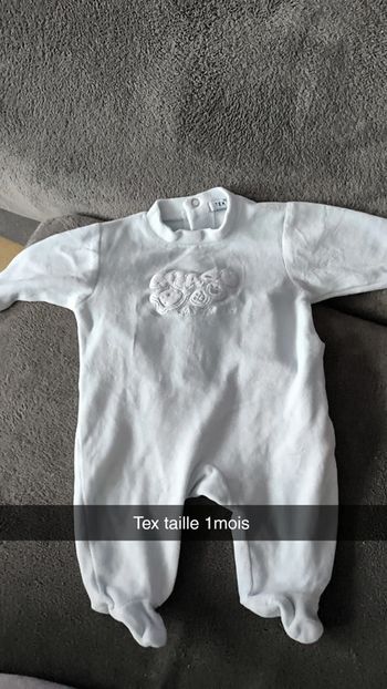 Pyjama tex 1mois