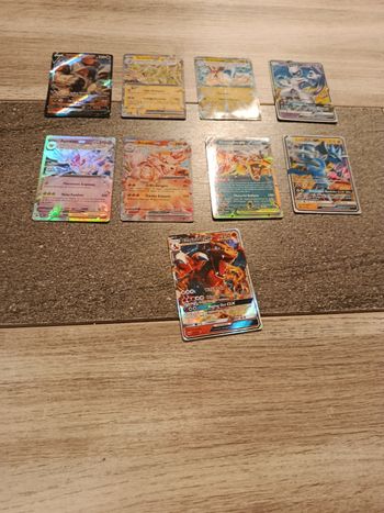 Carte pokémon Briantes Ex, GX et V vraies 👍
