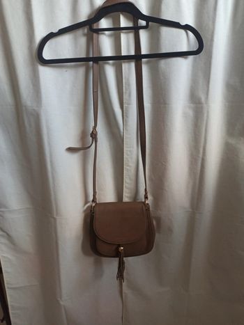 Petit sac bandoulière marron