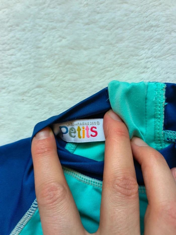 Maillot de bain une pièce garçon 6 mois anti-uv demi-manches - photo numéro 3