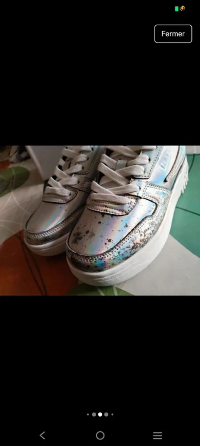 Superbes sneakers baskets femme marque Fila pointure 36 - photo numéro 6