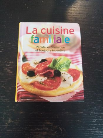 Livre de recettes "la cuisine familiale"