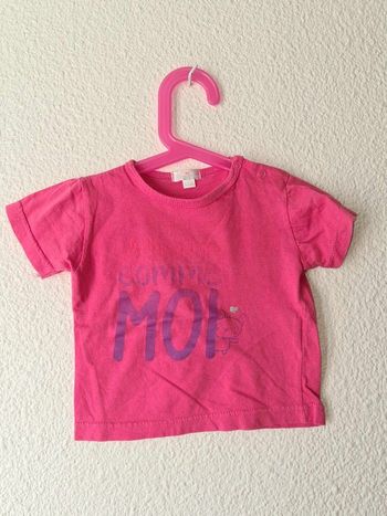 tee-shirt rose adorable comme moi Kimadi