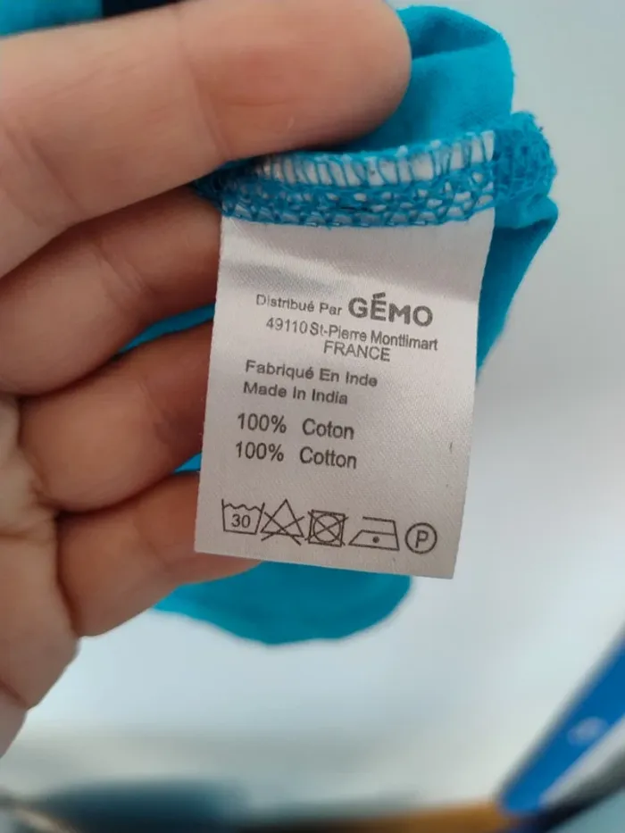 T-shirt garçon en 100% coton - photo numéro 3