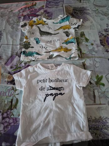 Tee shirt 3 mois