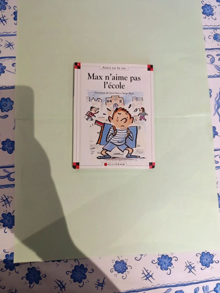 Livre Max n'aime pas l'école