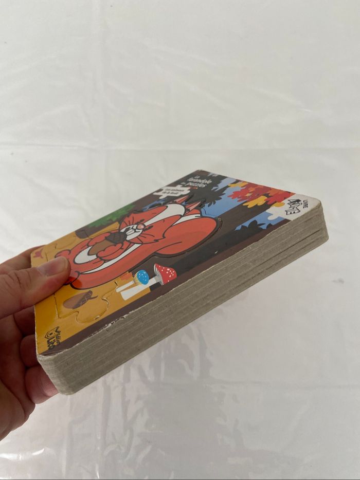 Livre la farandole des puzzles les animaux de la forêt - photo numéro 4