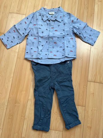 Ensemble chemise et jean TAO 6M