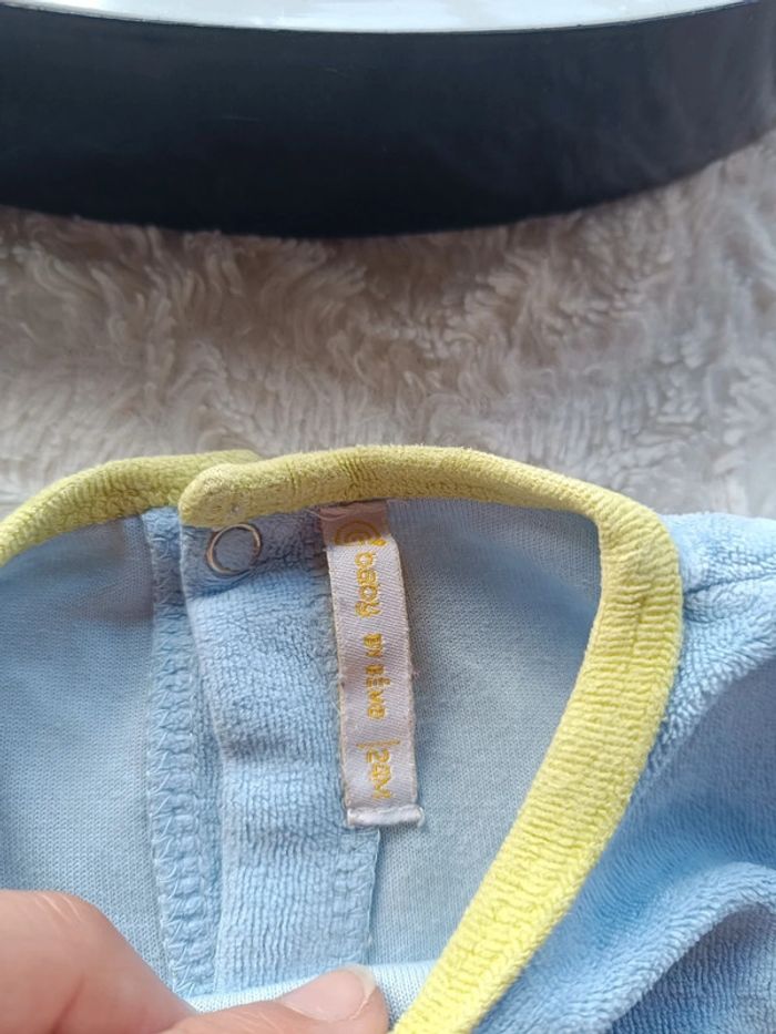 Pyjama grenouillère velours Garçon 24 mois Renne cerf Hiver Funny winter Gémo - photo numéro 5