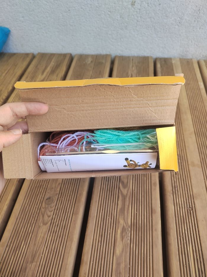 Kit DIY Crochet Giraffe – Neuf – 48 cm - photo numéro 3