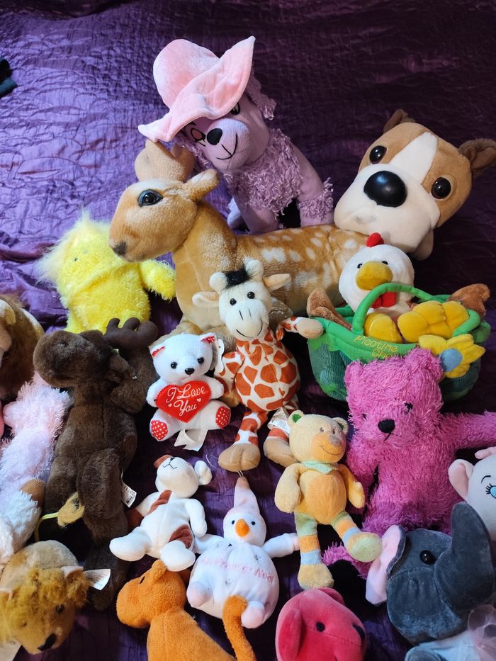 Lot de super peluches - photo numéro 4