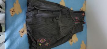 Ensemble robe boule + col roulé rayé 23 mois