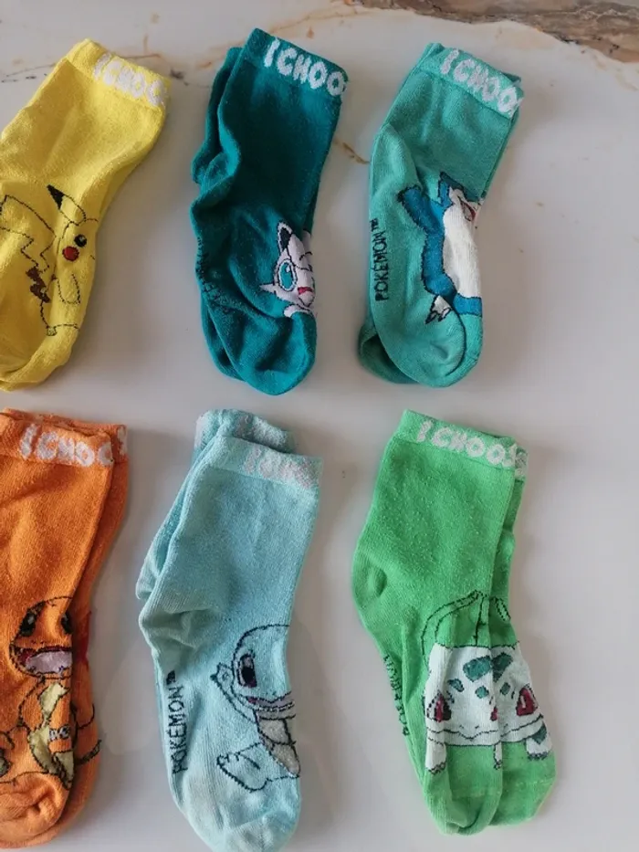Pokémon kousen - chaussettes 23/26 - photo numéro 3