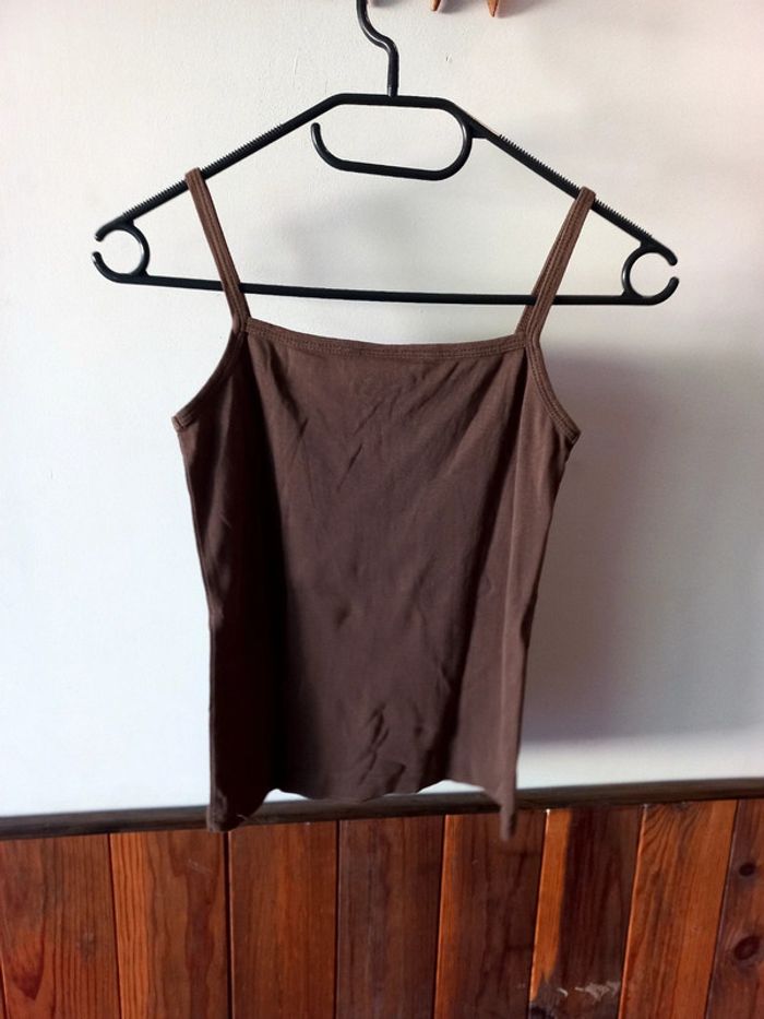 Débardeur marron - photo numéro 2