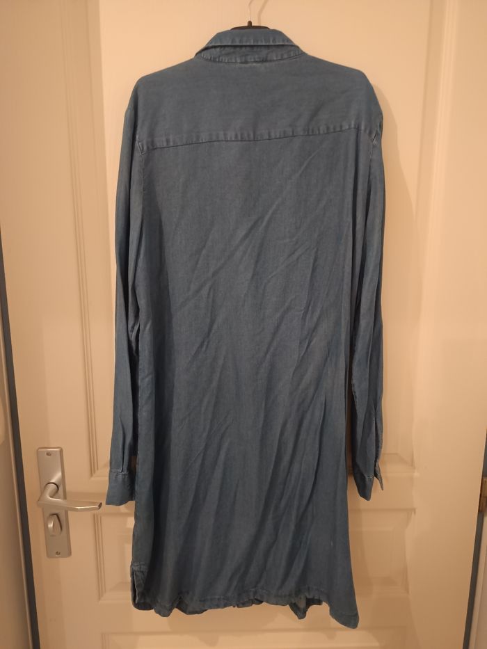 Robe chemise femme style jean - photo numéro 4