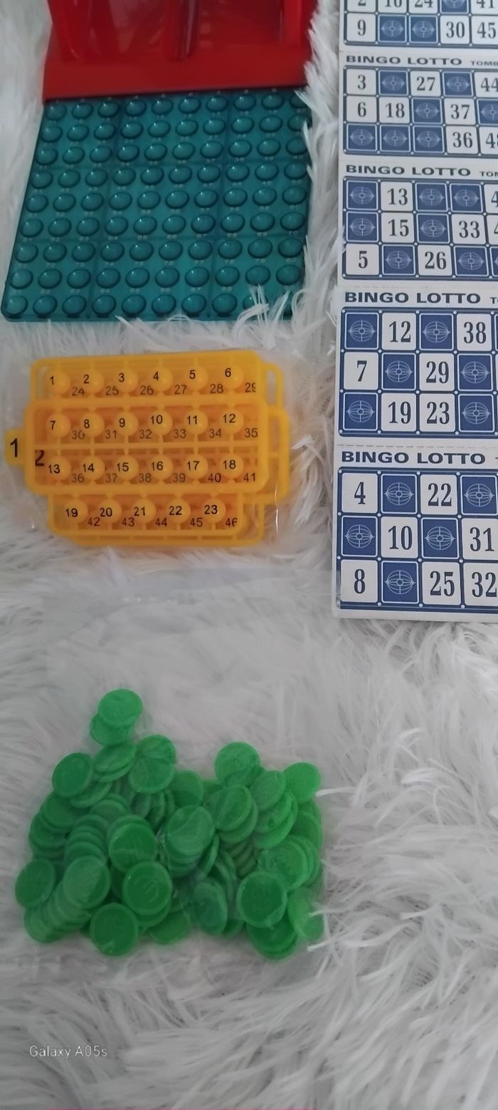 Jeu loto bingo ,90 numéro, cartons de jeu et jetons - photo numéro 5