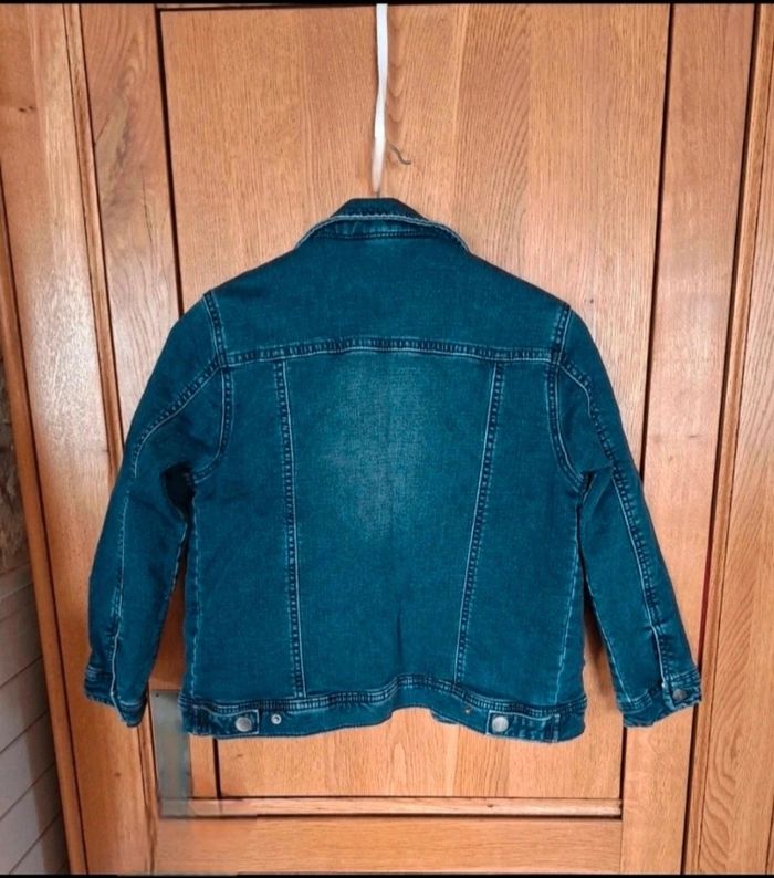 Veste en jeans doublée en polaire 8 ans - photo numéro 4