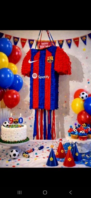 Pinata anniversaire foot 