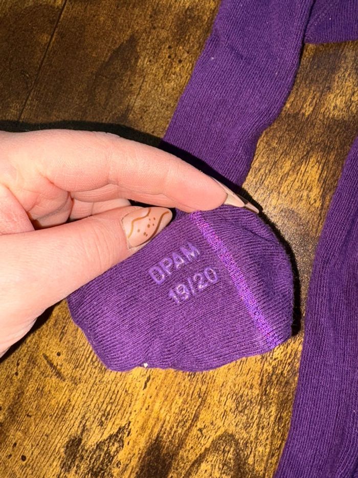 Collant violet - photo numéro 2