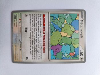 Carte Pokemon METAMORPH 132/165 RARE (NON HOLO) EV3.5 MEW 151 FR NEUF