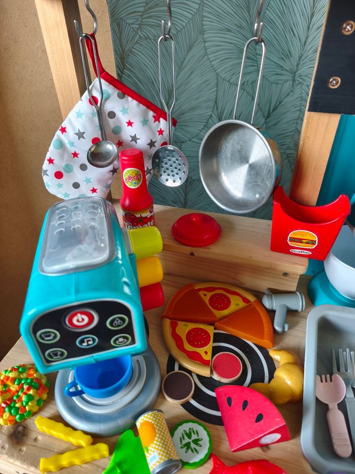 Cuisine enfant, ménage, pâte à modeler - photo numéro 7