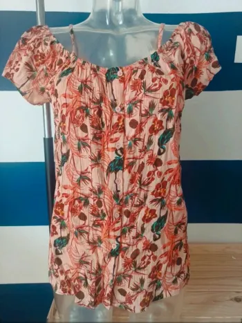 Super blouse épaules dénudées Lemon Beret femme taille 40