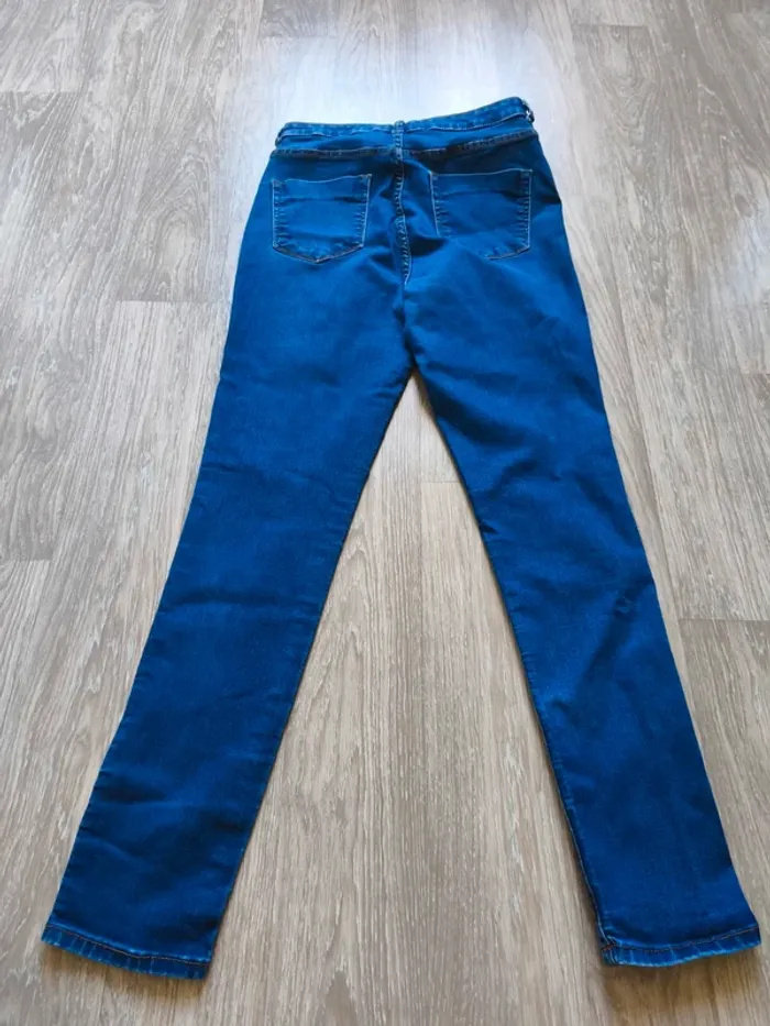 Jeans taille haute skinny 44 - photo numéro 3