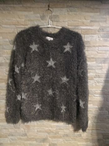 Pull mohair gris Miss Liberto 14A
