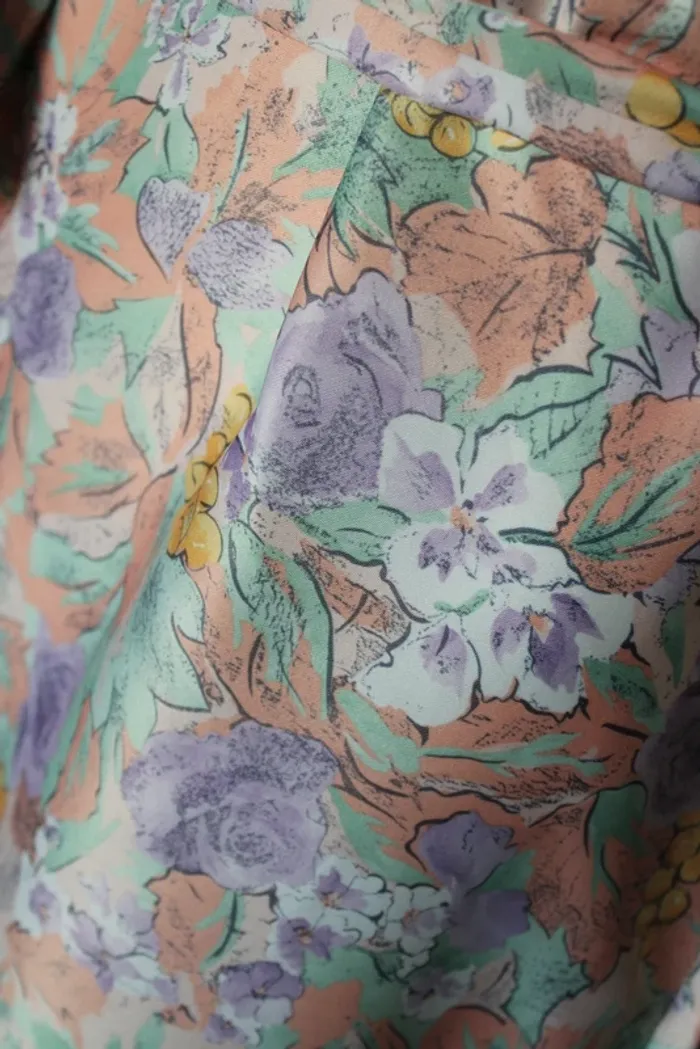 Robe dress retro vintage cottage country core fleurs flower - photo numéro 3