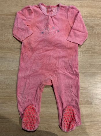 Pyjama velours 18 mois