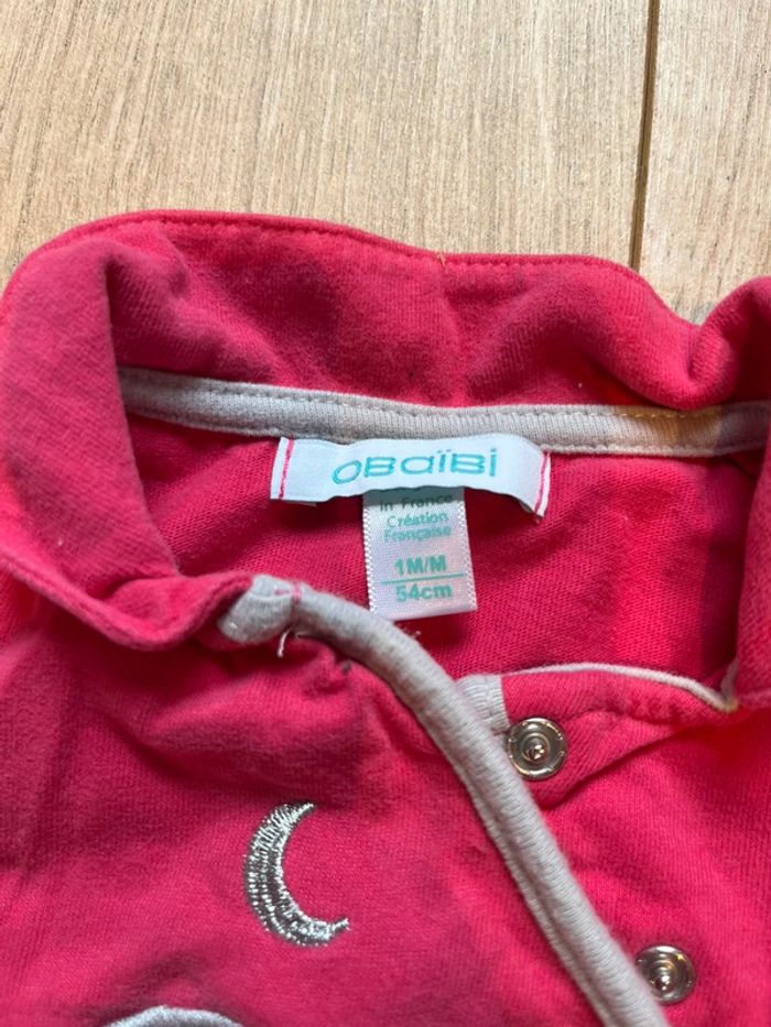 Pyjama Obaïbi 1 mois TBE - photo numéro 3