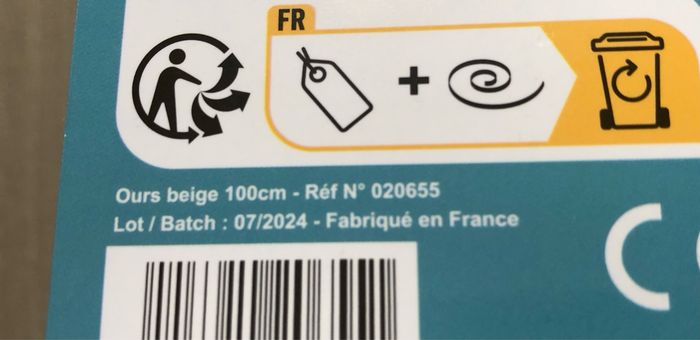 Ours en peluche d’1M NEUF - photo numéro 7