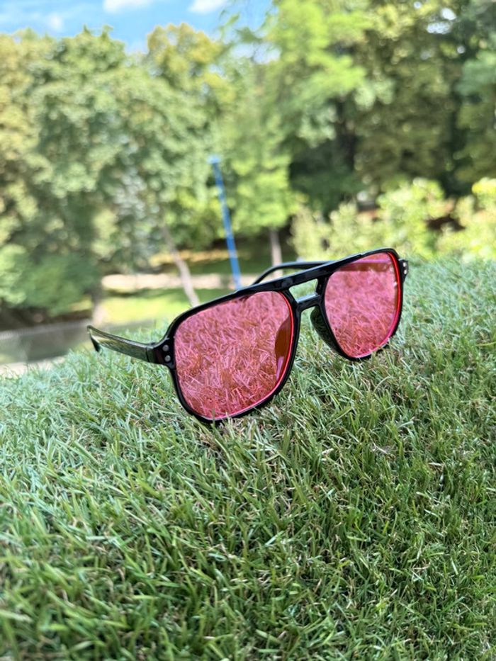 Lunette vintage solaire - photo numéro 4