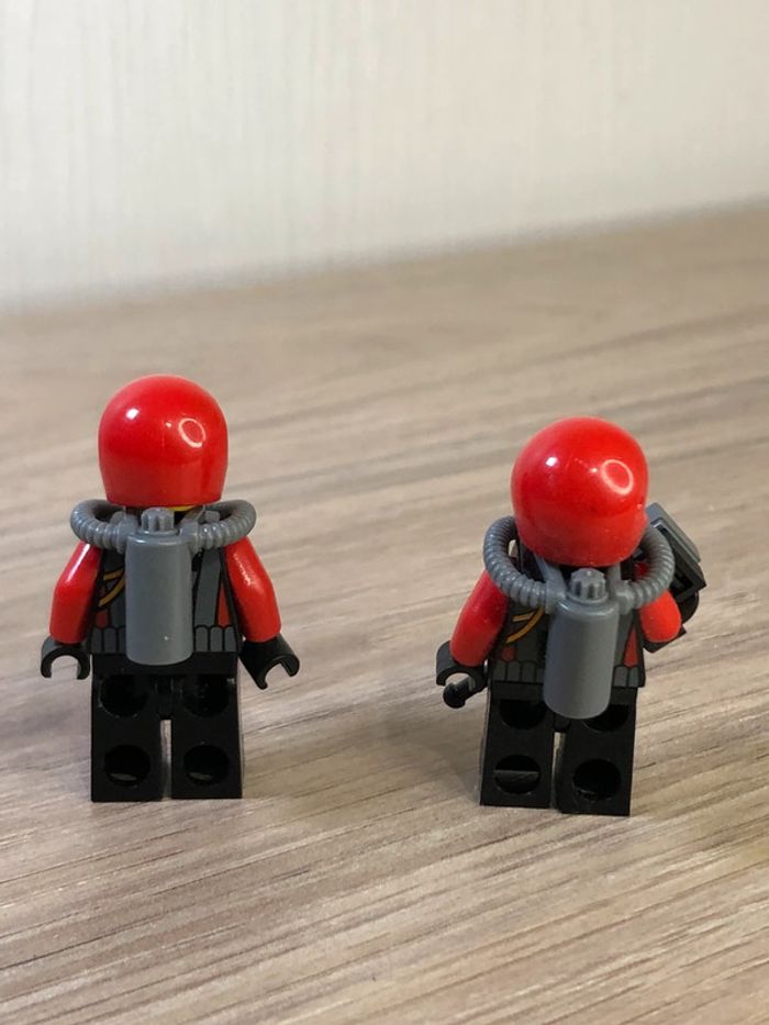 Lot de deux figurines minifigure lego - photo numéro 2