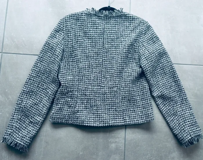 Magnifique veste blazer en tweed Camaïeu neuve - photo numéro 4