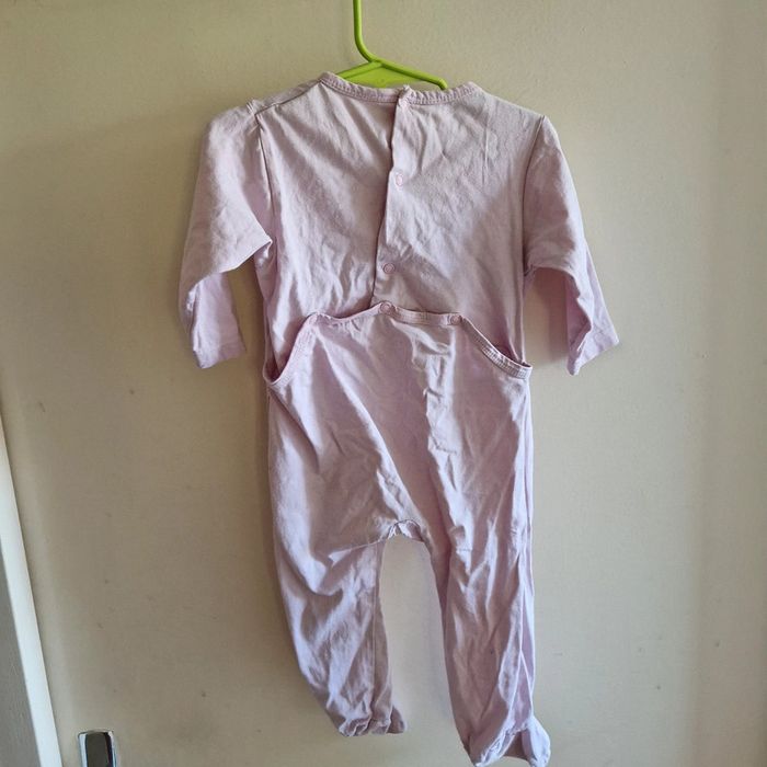 18 mois pyjama fin rose lila - photo numéro 3
