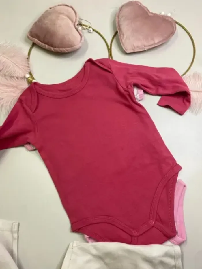 Lot de 3 bodies fille - Taille 18 mois - photo numéro 3