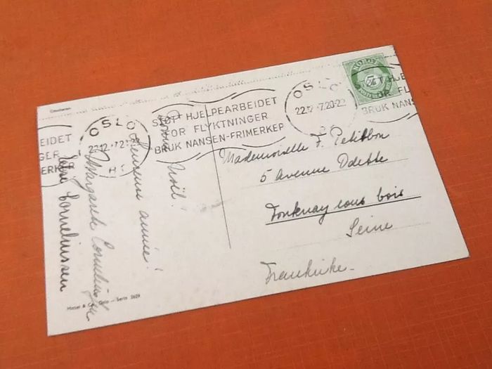 Carte postale ancienne Lutin Millet & Co Oslo Série N° 2629 - photo numéro 3