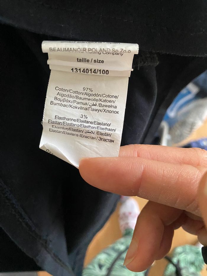 Robe bi matière, cache-cache,taille 38 - photo numéro 5