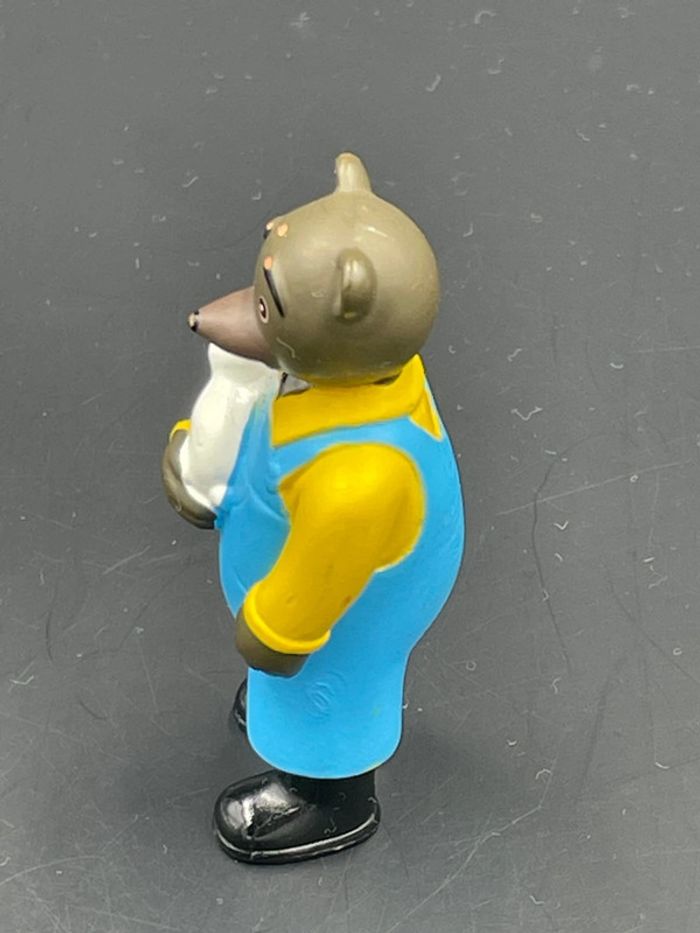 Figurine petit ours brun Bayard presse 7 cm - photo numéro 4