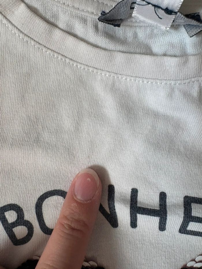 T-shirt bonheur 8 ans - photo numéro 6