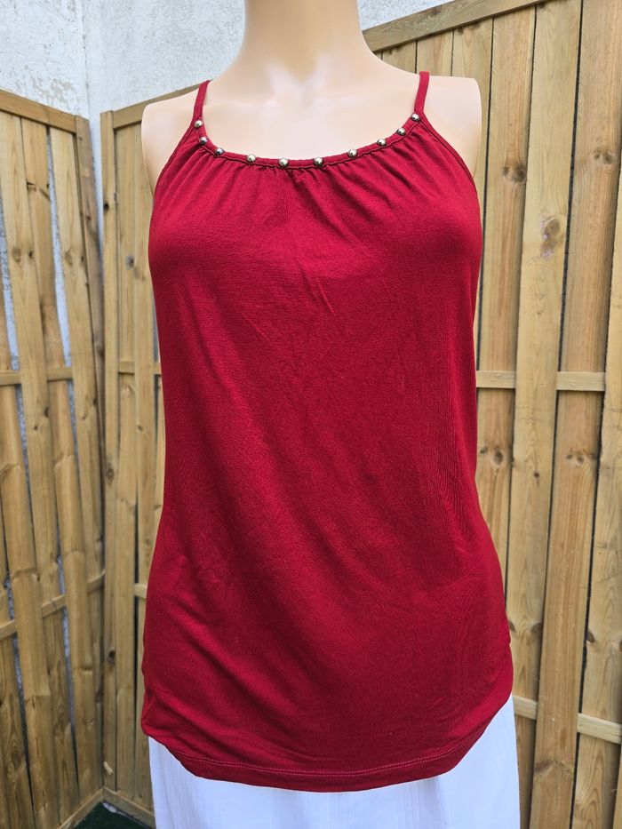 Débardeur clouté 🍒vintage année 90🍒 très bon état taille S - photo numéro 2