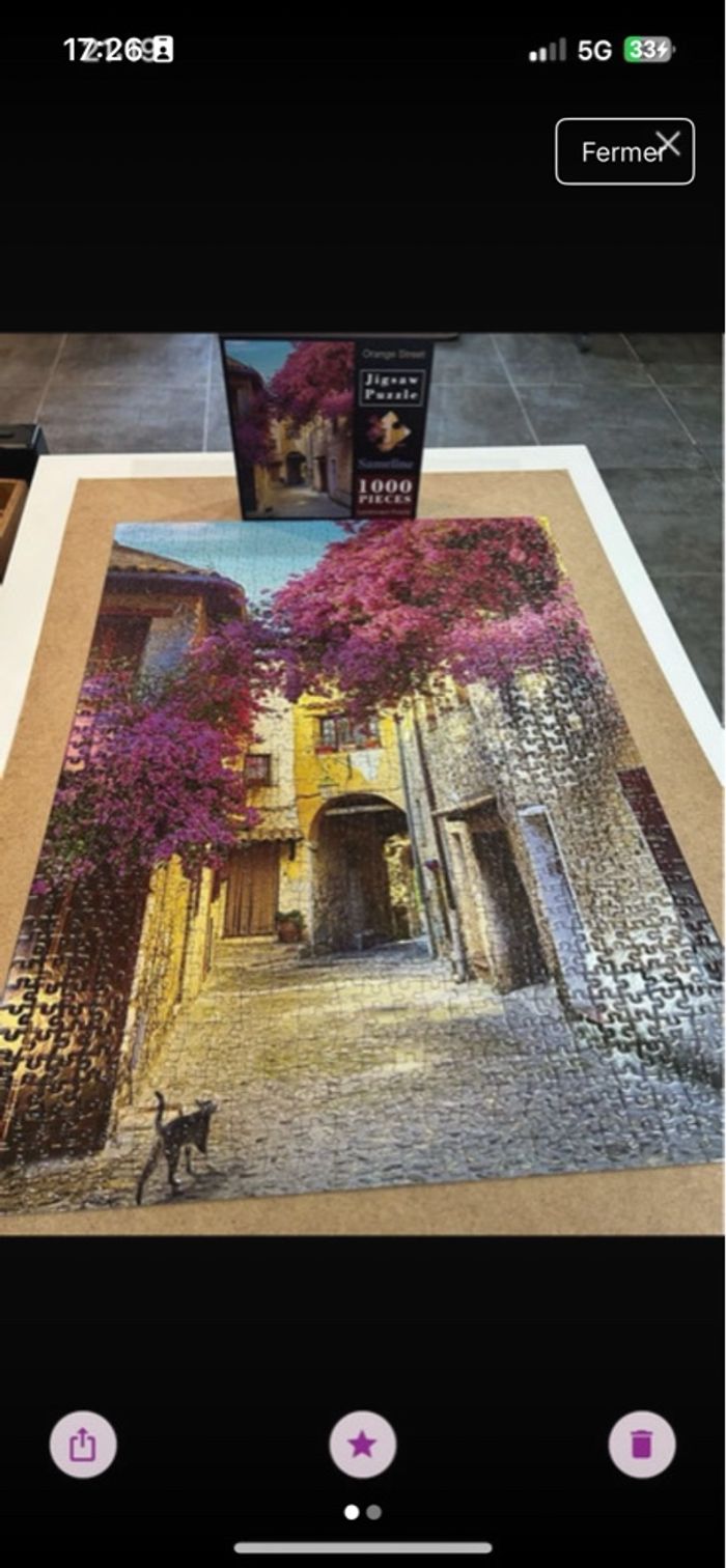 Puzzle 1000 pièces