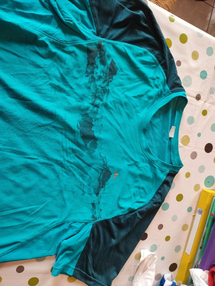 T-shirt imprimé Decathlon (turquoise), XL - photo numéro 4