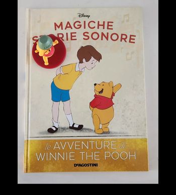 Winnie 1 Magiche storie sonore deagostini Audioconte magique Disney Altaya italien audio conte