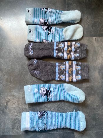 Grosses chaussettes ski sports d'hiver 27/30 Rywan